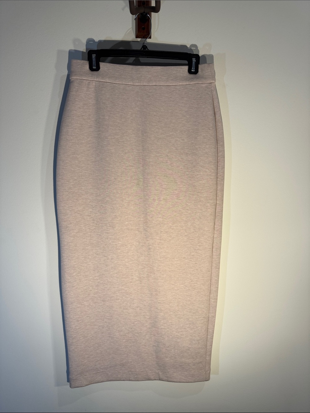 Express Tan Washed Pencil Skirt